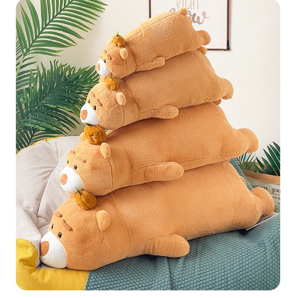 Thú nhồi bông Lotso Bơ, Bí đỏ êm mịn - Size từ 75cm đến 90cm - Quà tặng gấu bông Lotso cosplay xanh lá, cam cute