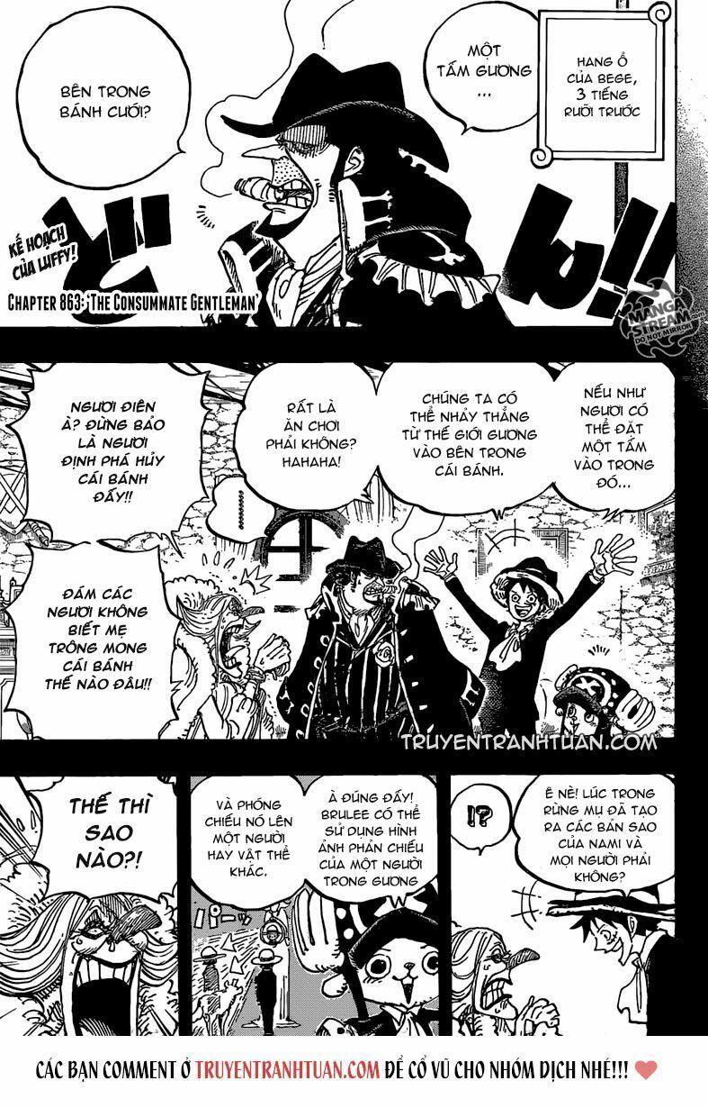 đảo hải tặc - one piece chapter 863 4