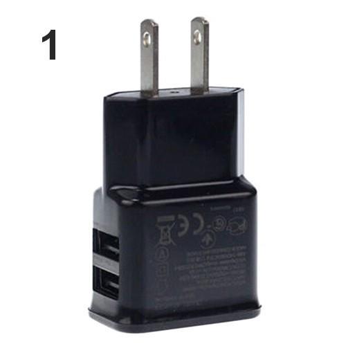 Củ sạc 2 cổng USB 5V 2.1A thích hợp cho Samsung iPhone iPad iPod