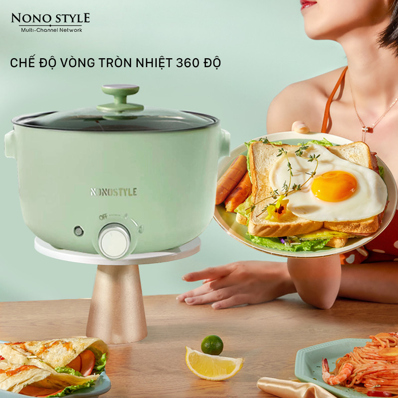 Nồi Điện Đa Năng Nonostyle (5L) - Hàng Chính Hãng