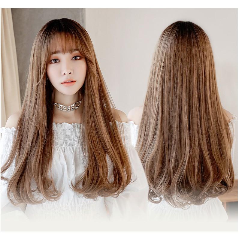 Tóc giả dài cúp đuôi W-116