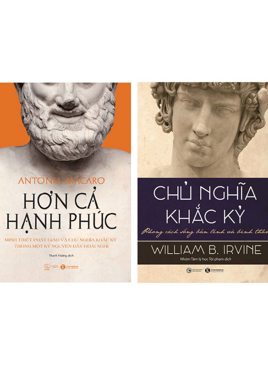 Combo Hơn Cả Hạnh Phúc + Chủ Nghĩa Khắc Kỷ - Phong Cách Sống Bản Lĩnh Và Bình Thản  _THA