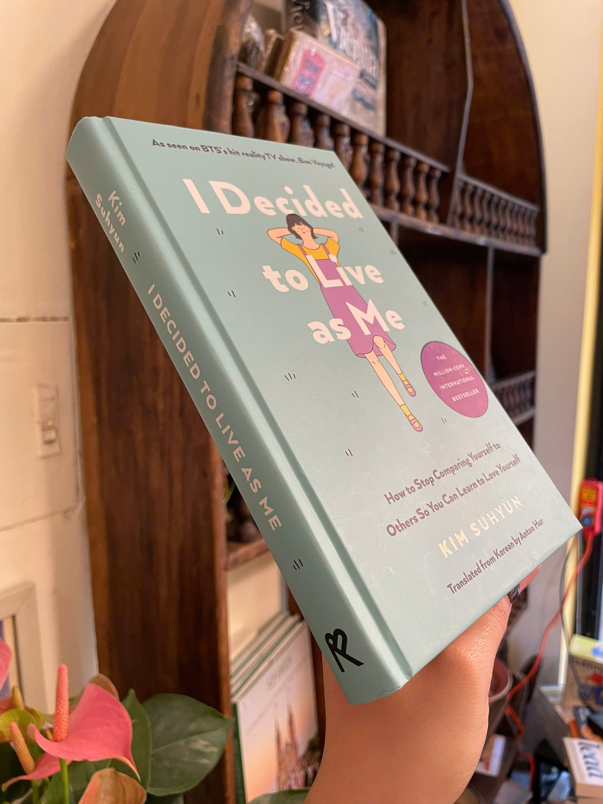 Sách - I Decided to Live as Me by Kim Suhyun | Nonfiction / Self Help / Ngoại văn Tâm lý / Bìa cứng