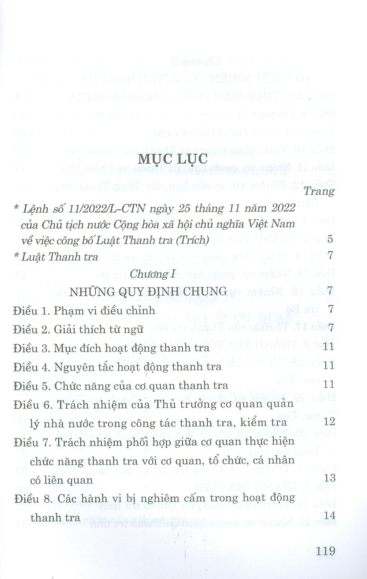 Luật Thanh Tra