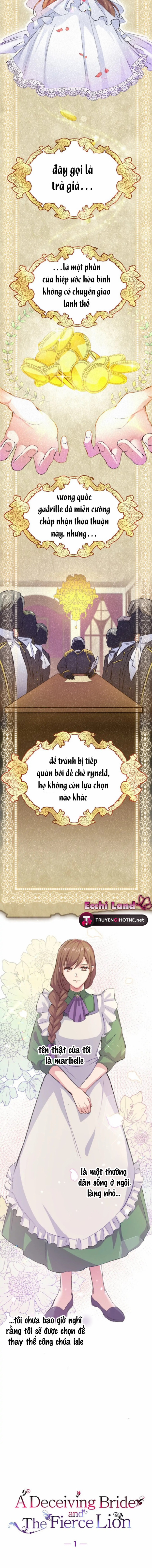 cô dâu lừa dối và chàng sư tử hung dữ chapter 1.1 7