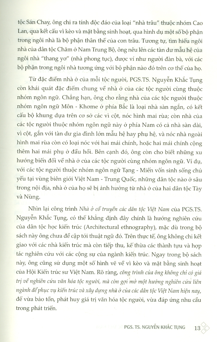 NHÀ Ở CỔ TRUYỀN CÁC DÂN TỘC VIỆT NAM – Nguyễn Khắc Tụng - Maihabooks