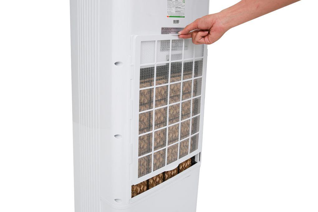 Quạt điều hòa Kangaroo KG50F19 - Công suất 200W - 4 mức gió - Dung tích bình chứa 20 lít - Remote - Bánh xe - Đá khô kèm theo - Hàng chính hãng
