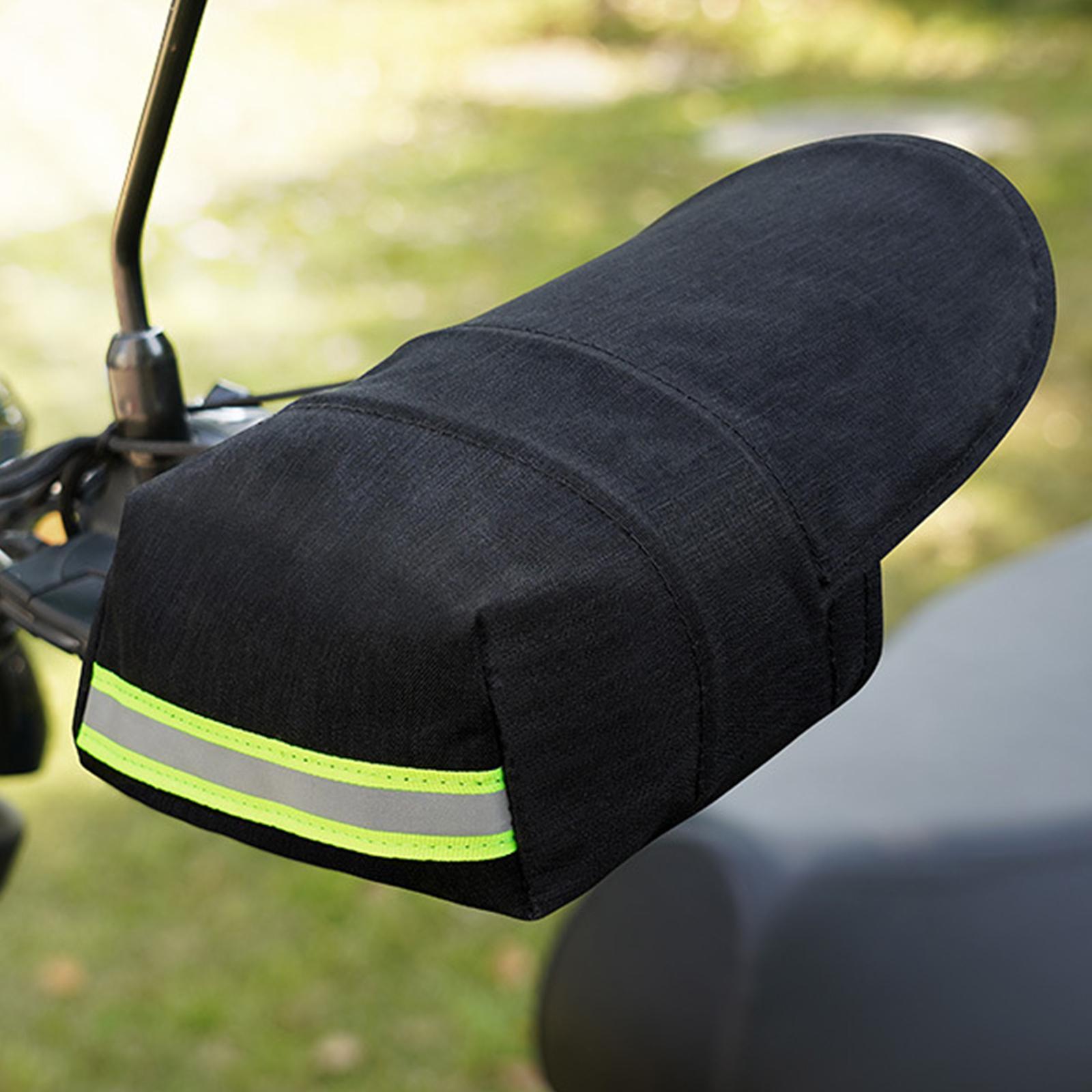 Thick Gloves Windproof Protective Warm black