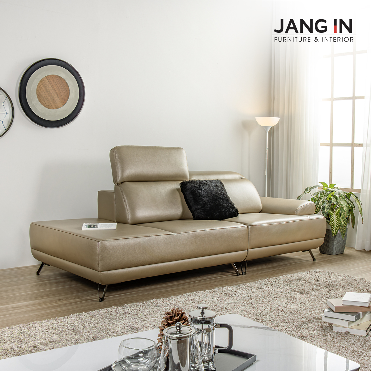 Sofa Platinum 4 chỗ(Trường kỷ phải) 1604300001-01 Jang In