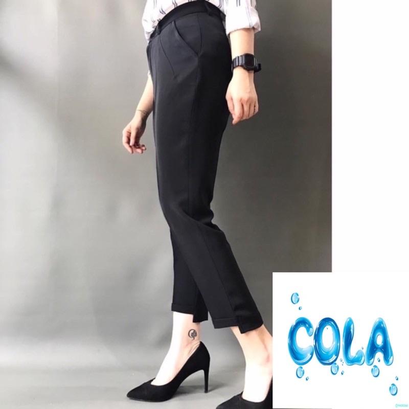 Baggy gấu bằng gấu lệch Công sở (tặng kèm cài áo)