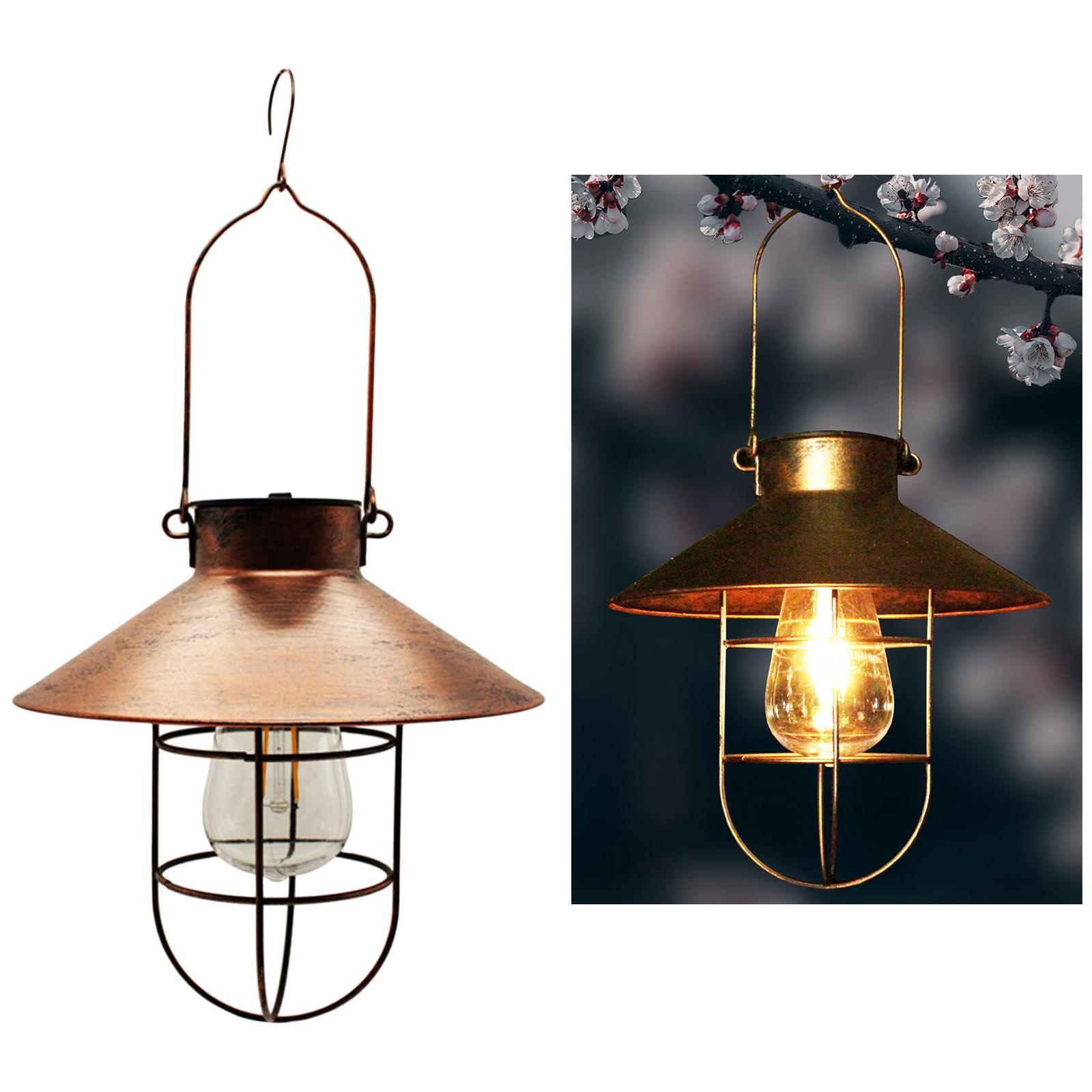 3x Solar Lantern Lamp Waterproof IP65 Lights Landscape for Patio Tree Fence