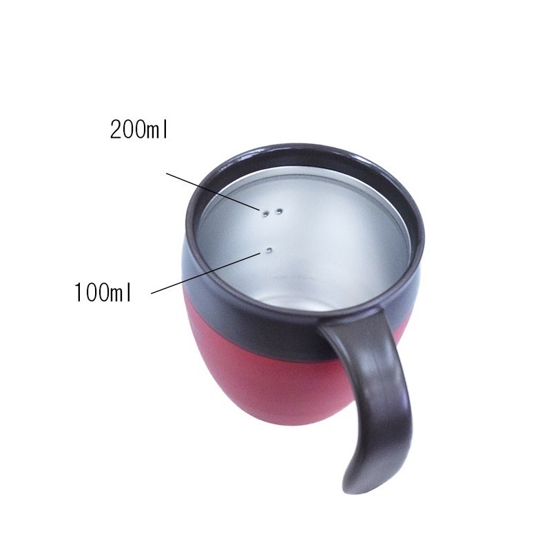 Cốc giữ nhiệt thương hiệu Cafe Mug 330ml có tay cầm & nắp khóa làm bằng nhựa tiện ích - nội địa Nhật bản