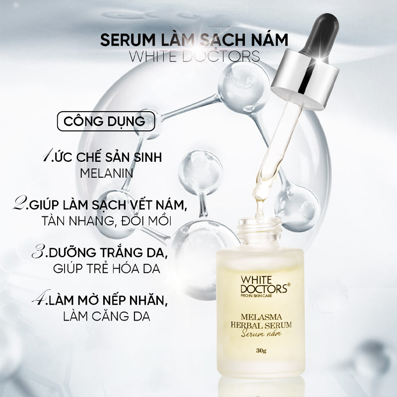 Serum trị nám White Doctors Melasma Herbal Serum 30g