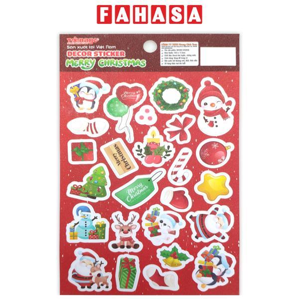 Sticker Kim Tuyến Merry Christmas - Teenage KT-02