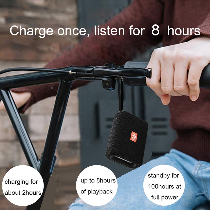 Mới TG313 Loa Di Động Loa Siêu Trầm Bass Không Dây Loa Ngoài Trời Chống Nước Boombox TF USB Loa Âm Thanh Nổi Màu sắc: xanh dương