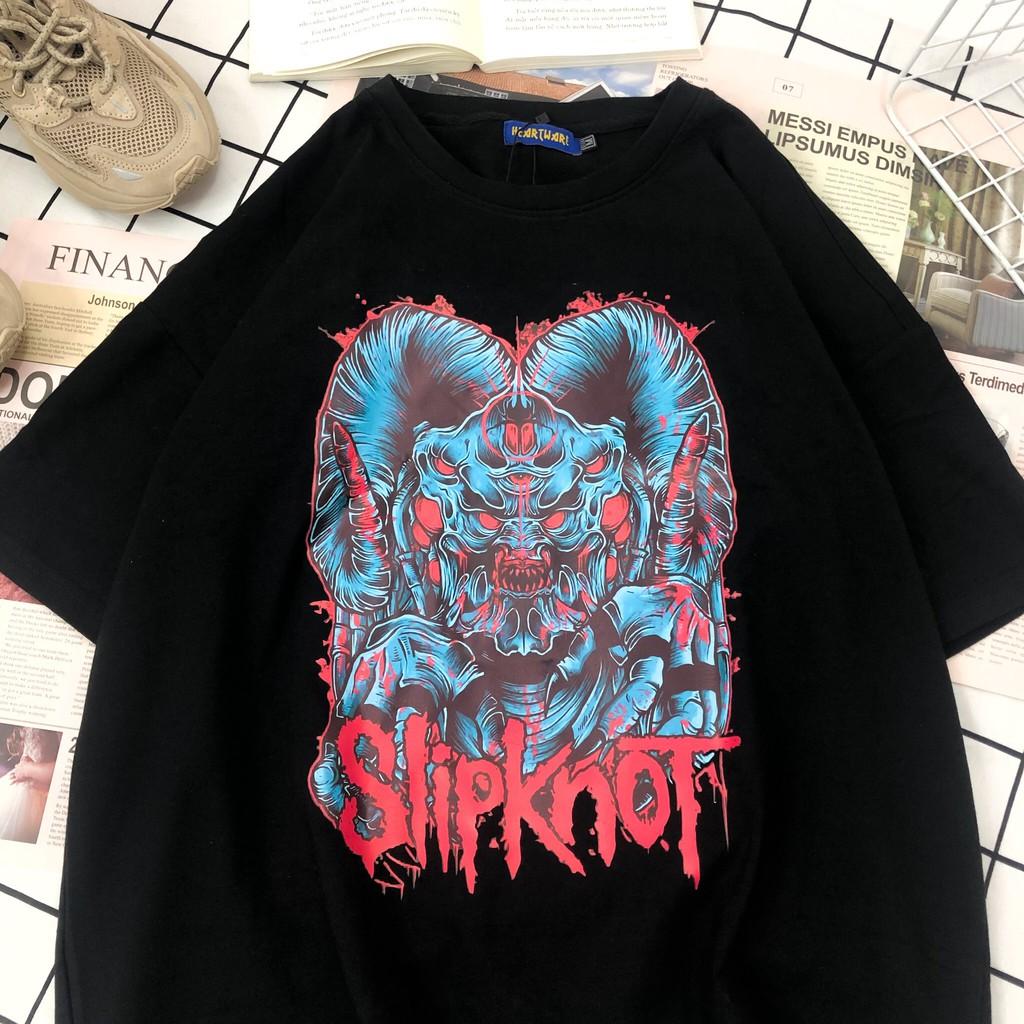 Áo thun in hình Slipknot - ẢNH THẬT