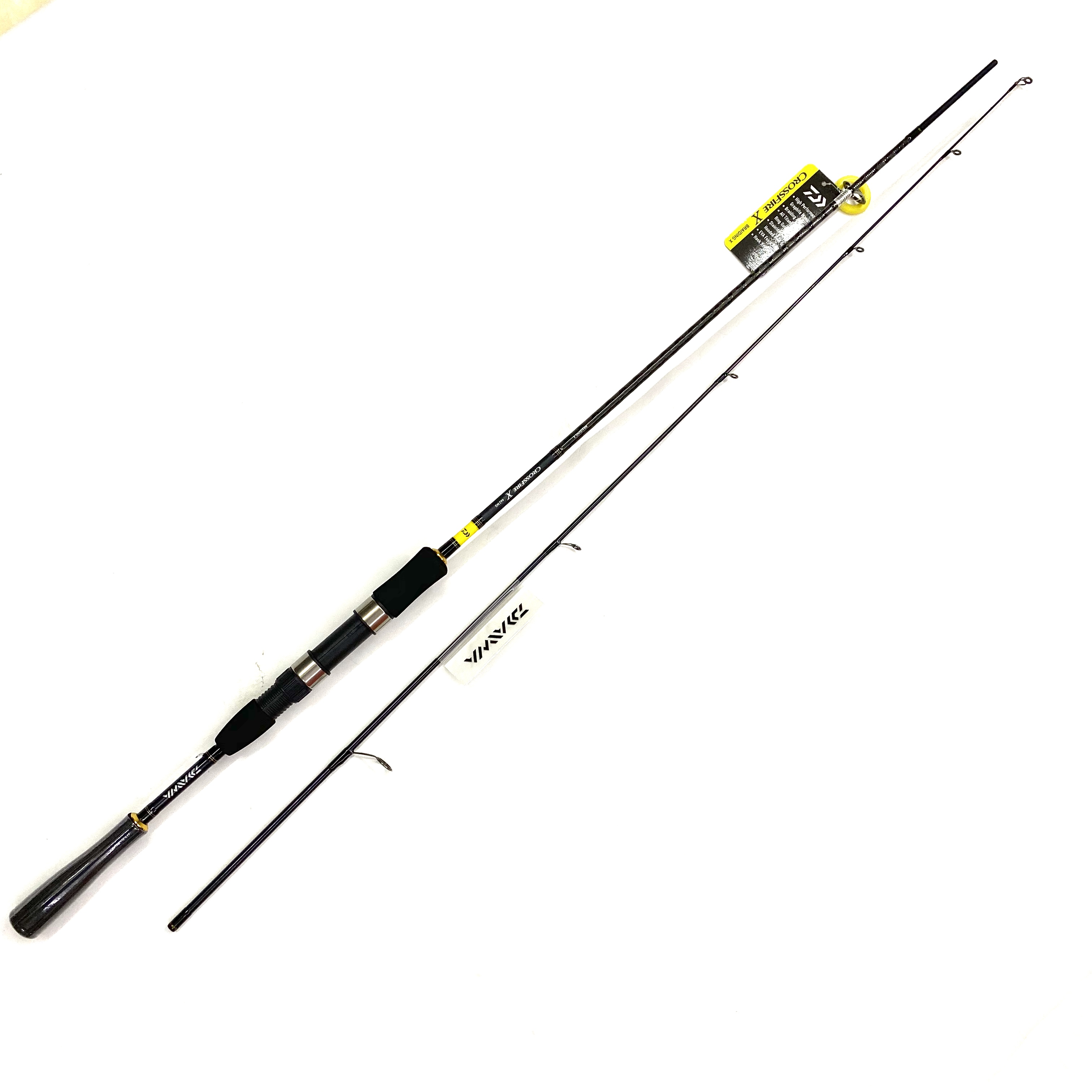 Cần câu cá Daiwa Crossfire X 702MHS - 2m13 cần lure máy đứng