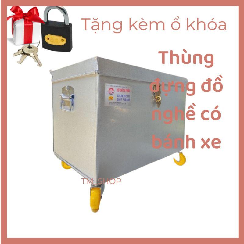 Thùng đựng đồ đa năng có bánh xe, chống ẩm mốc, chống con trùng chui vào, bảo quảng vật dụng không bị thất lạc