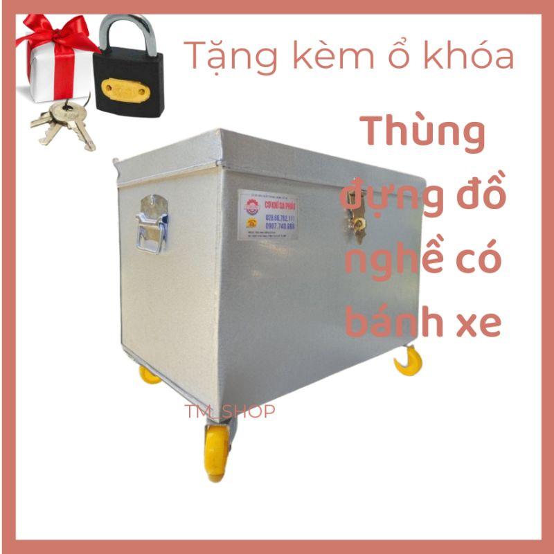 thùng đựng đồ đa năng có bánh xe, chống ẩm mốc, chống con trùng chui vào, bảo quảng vật dụng không bị thất lạc