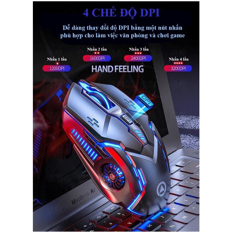 Chuột Gaming Yindiao G5 6d 4 Tốc Độ