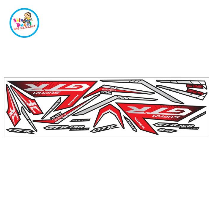 Tem xe winner GTR đỏ đen