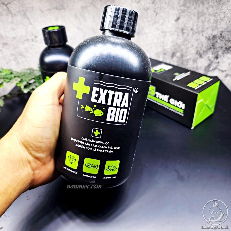 Vi Sinh EXTRABIO | Chế phẩm vi sinh Extra bio làm trong sạch nước, khử tanh cho bể cá cảnh, thuỷ sinh
