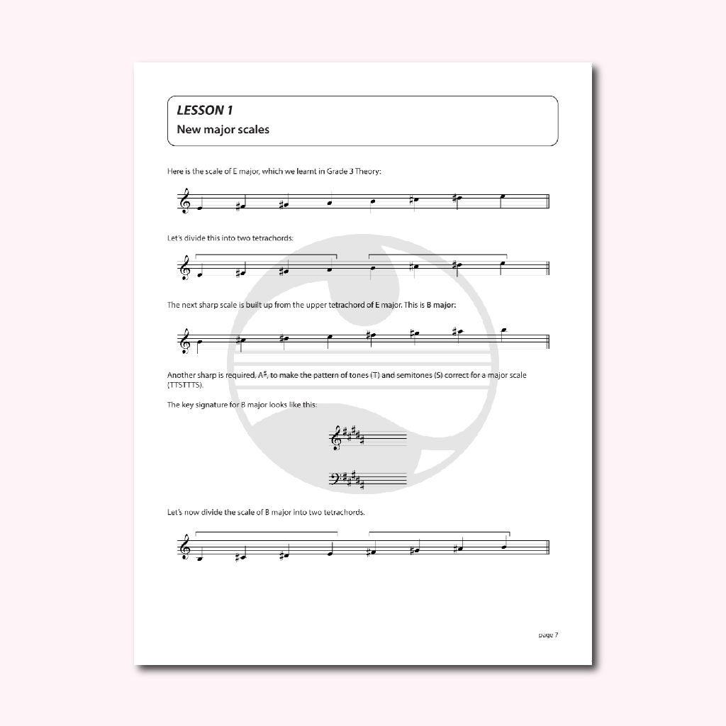 AMEB Theory of Music Grade 4 - Integrated Course and Workbook
