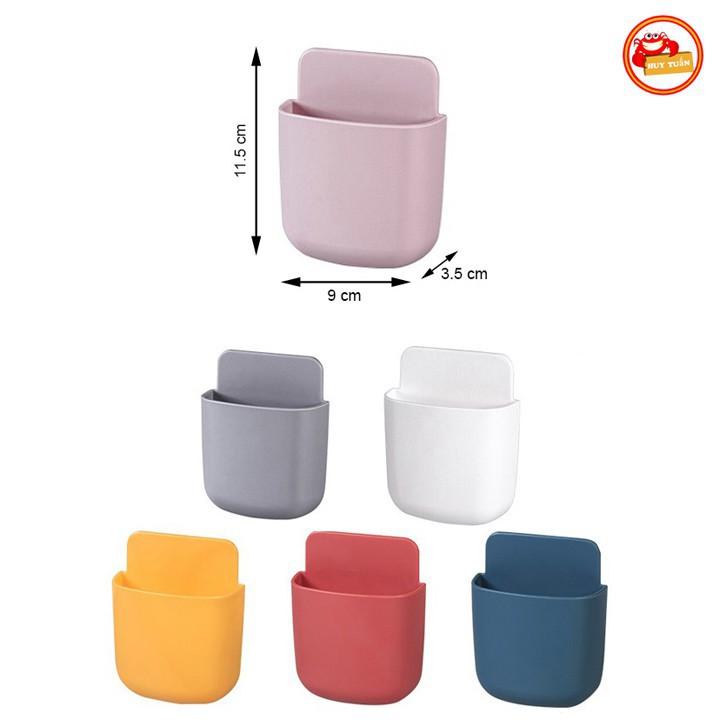 Khay để điều khiển remote dán tường, giá đựng remote dán tường, kệ dán tường để điện thoại, điều khiển tienich247