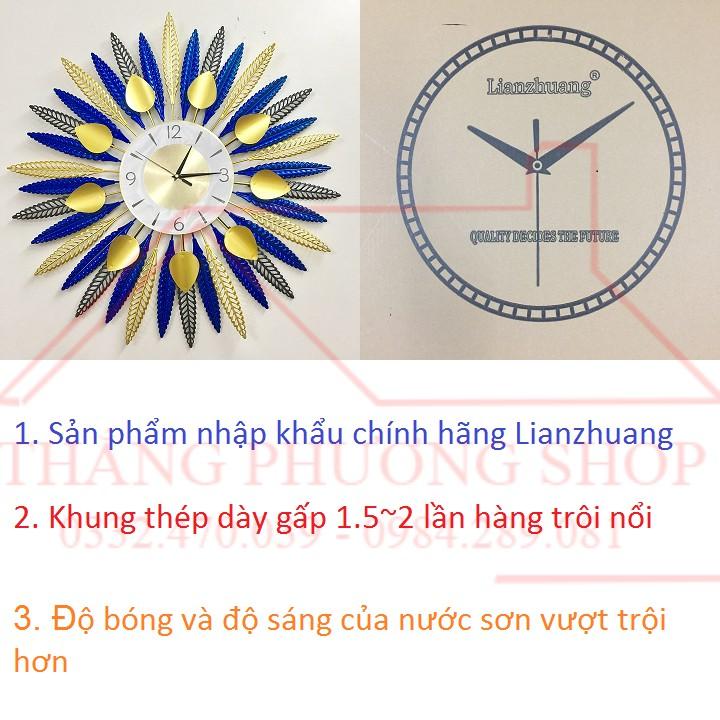 Đồng Hồ Trang Trí Treo Tường Hoa Mặt Trời TP-063