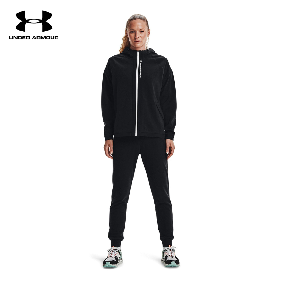 Áo khoác thể thao tay dài có nón nữ Under Armour RUSH Fleece Full-Zip - 1365773-001