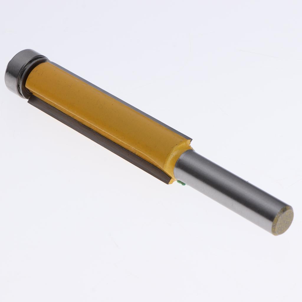 2PCS 8mm Extra Long Straight Router Bit Woodworking Tools