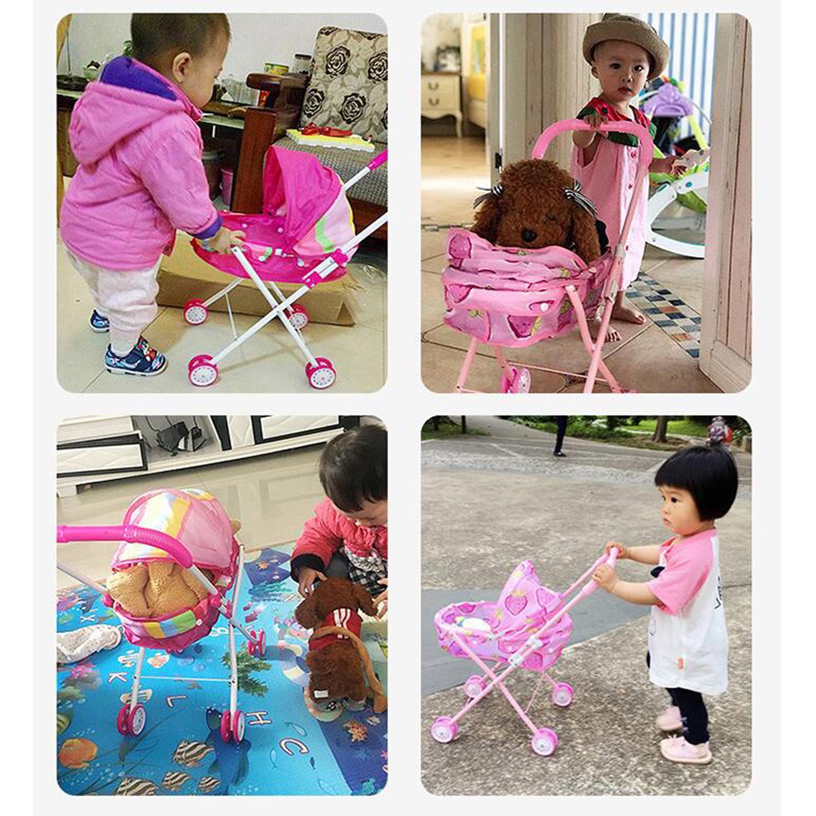 Baby Girl Doll Doll Carrier Kids Pretend Play Toy BJD Doll Dollhouse Decor
