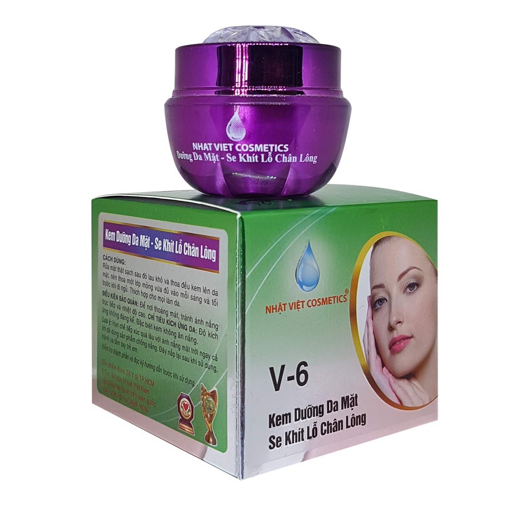 NHẬT VIỆT COSMETICS_NGỌC TRAI ĐEN SỮA ONG CHÚA_Kem trắng da ngừa lão hóa, se khít lỗ chân lông
