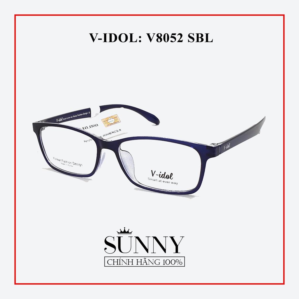 Gọng kính nam nữ V-idol V8052 chính hãng, thiết kế dễ đeo bảo vệ mắt
