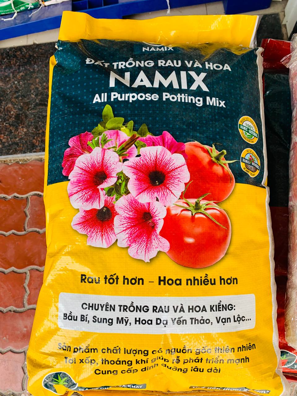 Đất sạch Potting Mix bao 20dm3