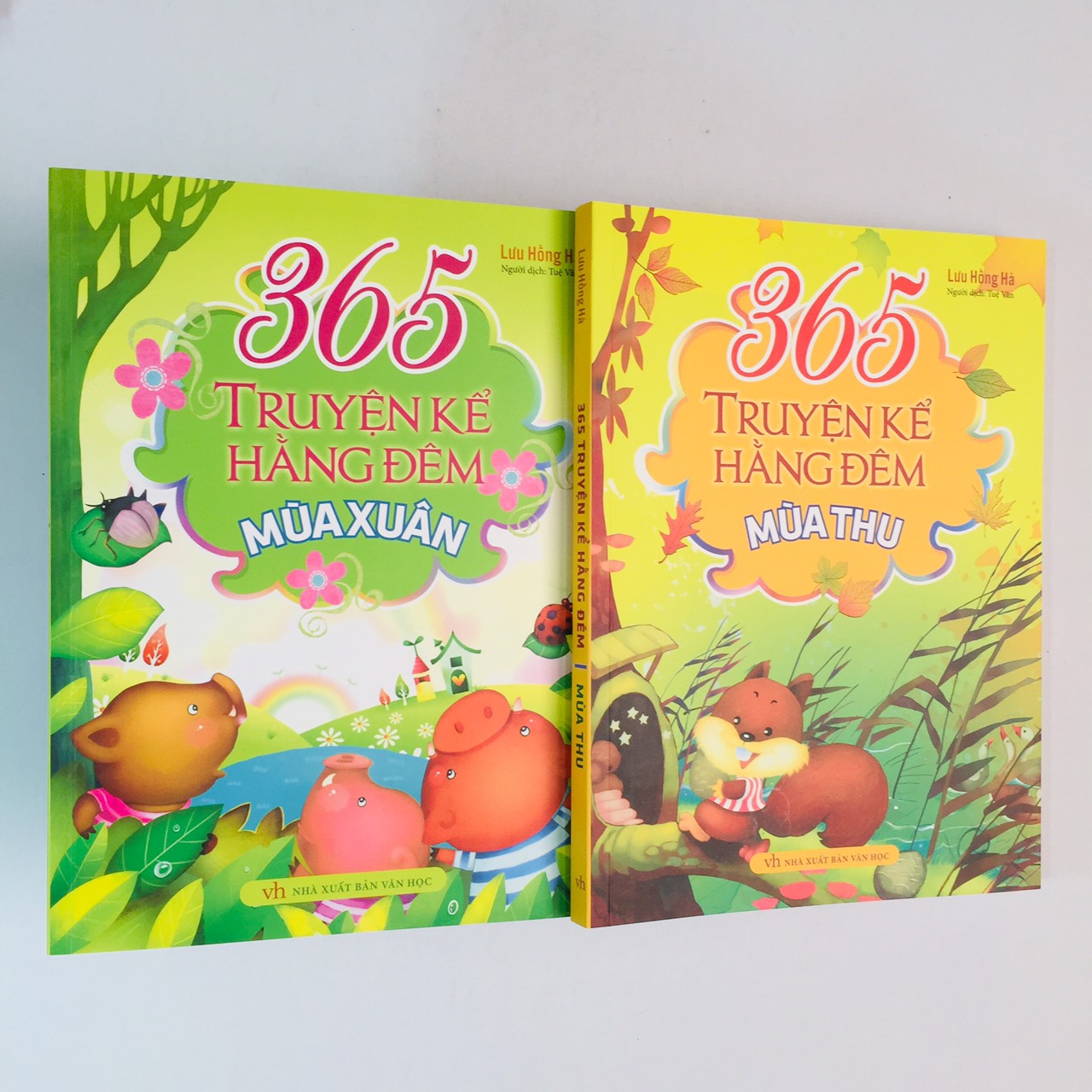 Combo 2 cuốn - 365 Truyện Kể Hằng Đêm - Mùa Xuân - Mùa Thu