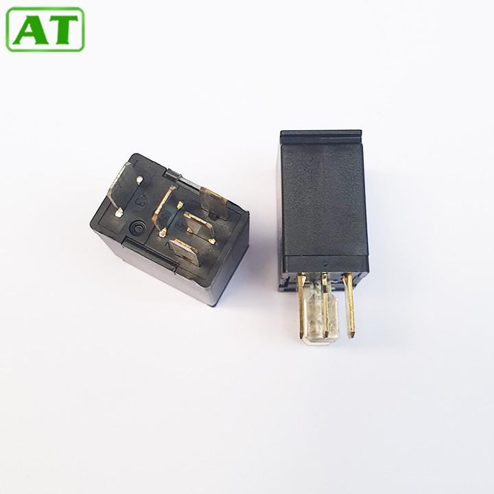 Rơ Le Điều Hòa Ô Tô 5 Chân 12V 40A hoặc 24V 40A Màu Đen