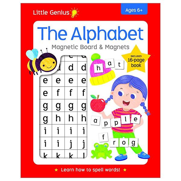 Little Genius: Alphabet Magnetic Board & Magnets