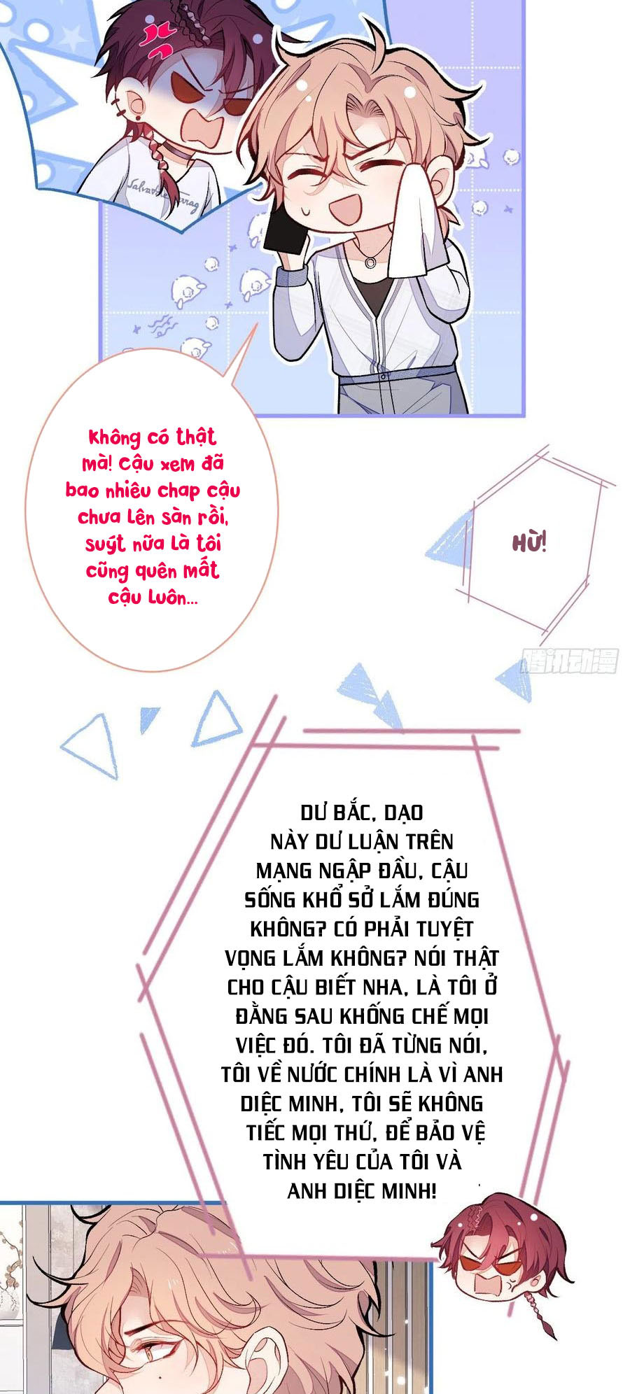 lại bị nam thần chọc trên hot search! chapter 116 2