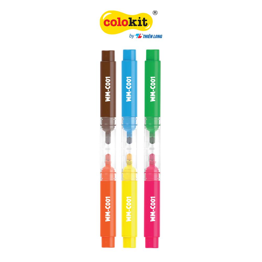 Bộ tranh gỗ tô màu Phương Tiện Giao Thông Thiên Long Colokit KIT-C032