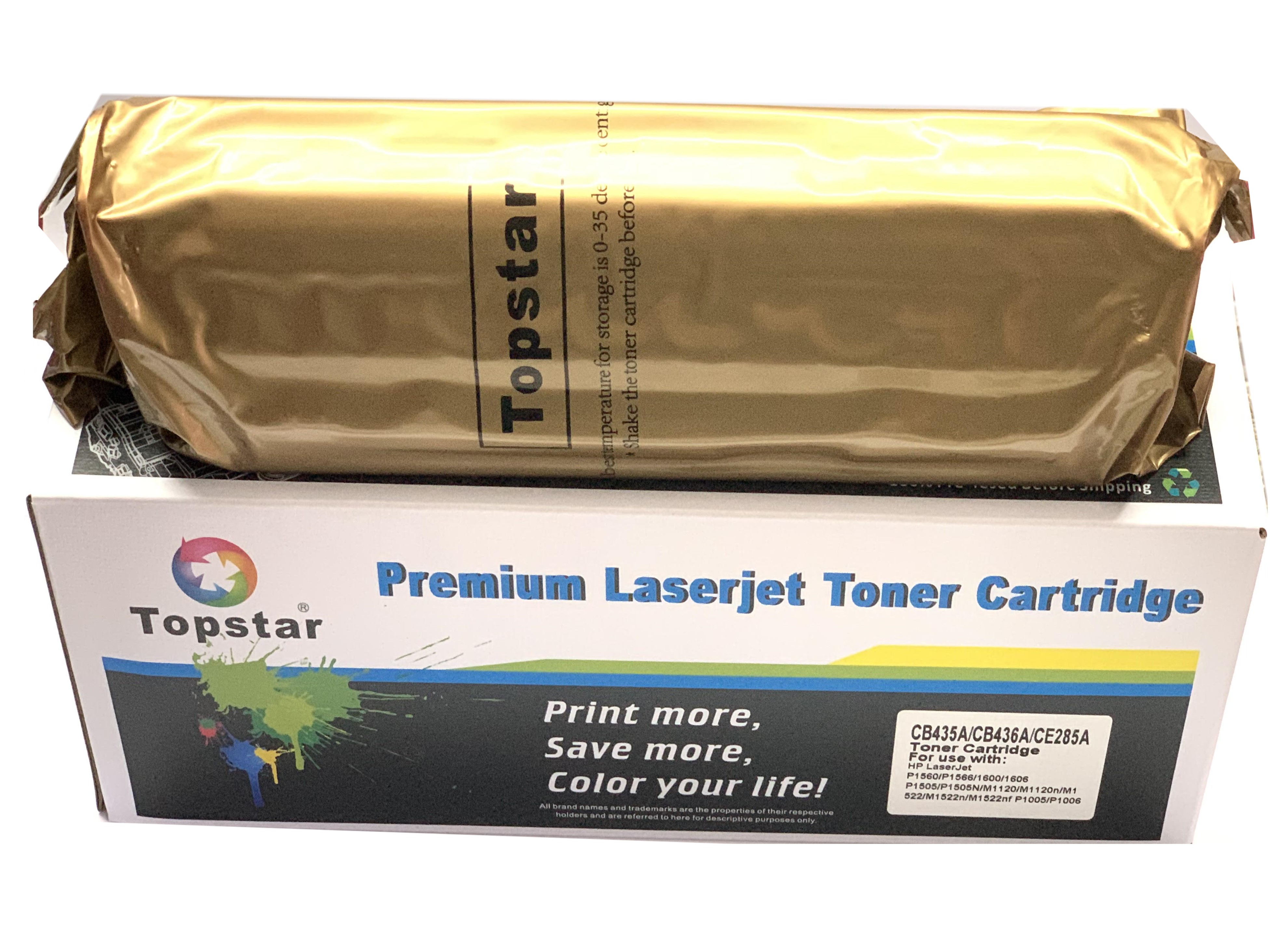 Hộp mực in thương hiệu TOPSTAR ( Toner Cartridge CE285A/CB435A/CB436A/CRG325 )