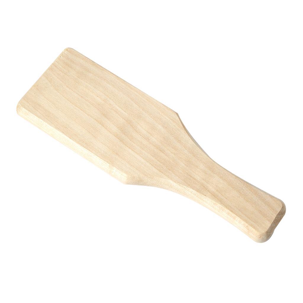 2x Wooden Clay Paddle Pottery Tool for Kitchen Clay And Pottery DIY 2 Sizes