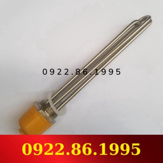 Điện trở nhiệt, Điện trở đun dầu, Điện trở đun nước cục ren inox 304 phi 48 ( Ø48 ) chiều dài 40cm công suất 15KW