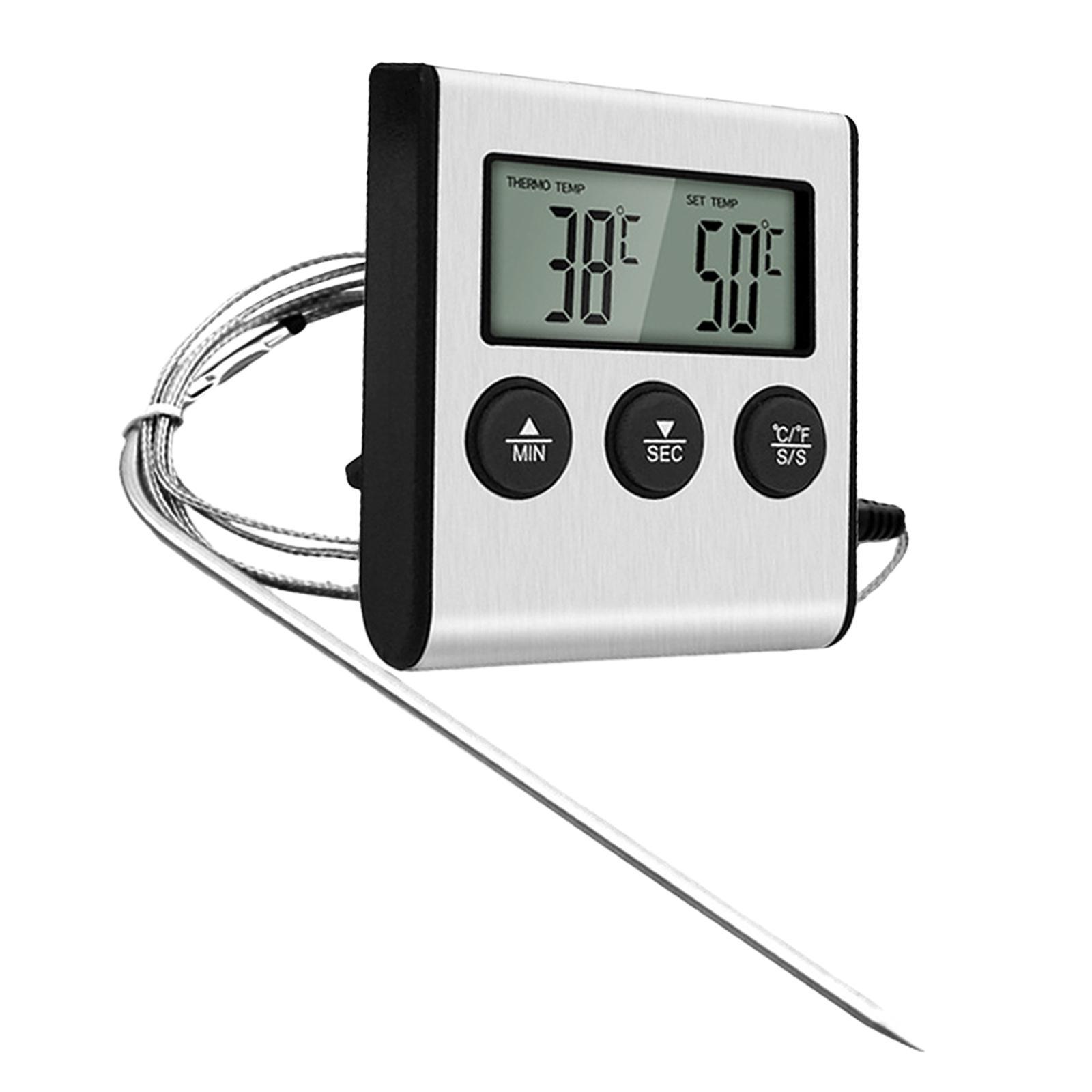 Digital Thermometer Grill Thermometer Multifunctional Food Thermometer Kitchen BBQ Thermometer,