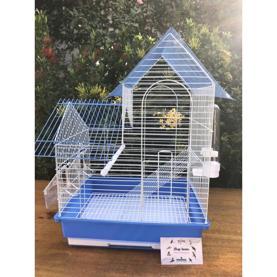 Lồng , chuồng mái nhà nhỏ mã 005 dùng nuôi yến hót, và các dòng chim nhỏ, vẹt nhỏ như lovebird, yến phụng, sóc