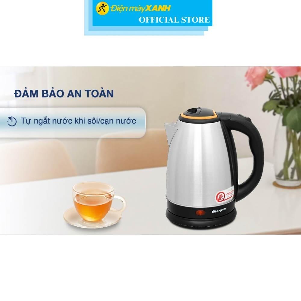 Bình đun siêu tốc Điện Quang 1.8 lít ĐQ EKT06 1518 BL - Hàng chính hãng - Hàng Chính Hãng