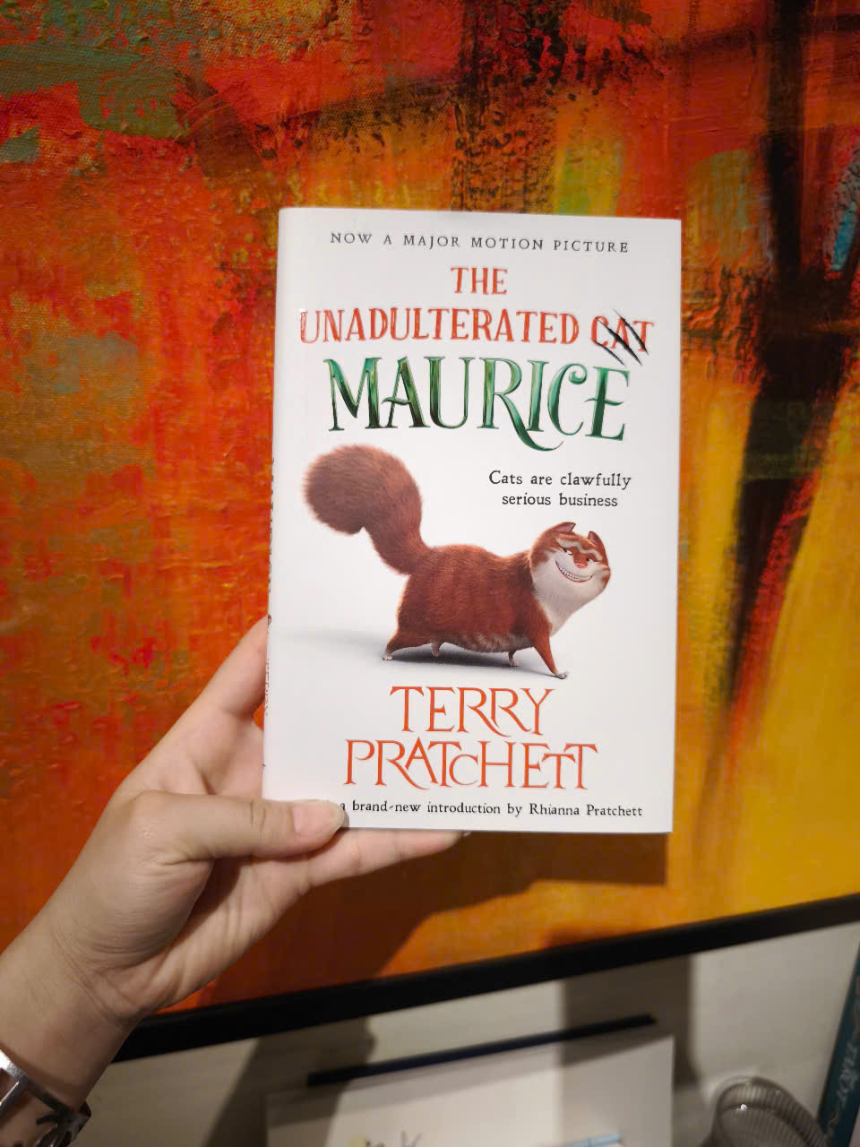 Sách - The Unadulterated Cat: The Amazing Maurice Edition by Terry Pratchett - Humor/ Fantasy in English