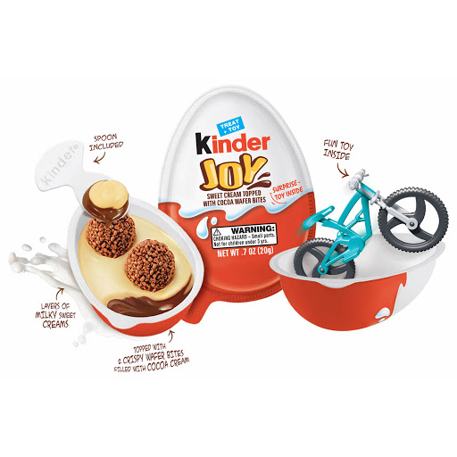 Lốc 24 quả Trứng Chocolate Kinder Joy For Boys 20gr (Kèm đồ chơi bé trai)