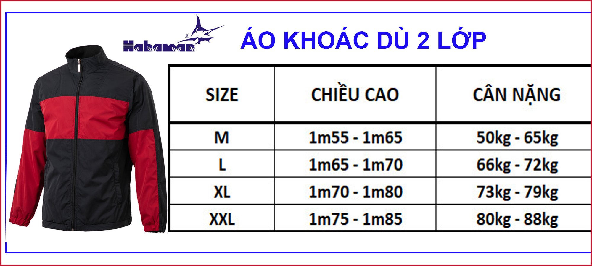 Áo khoác dù nam HAHAMAN 2 lớp, phối ngực, phối tay thời trang cao cấp, chất vải mềm mại, cản gió, chống thấm nước, dáng trẻ trung AKDP4030