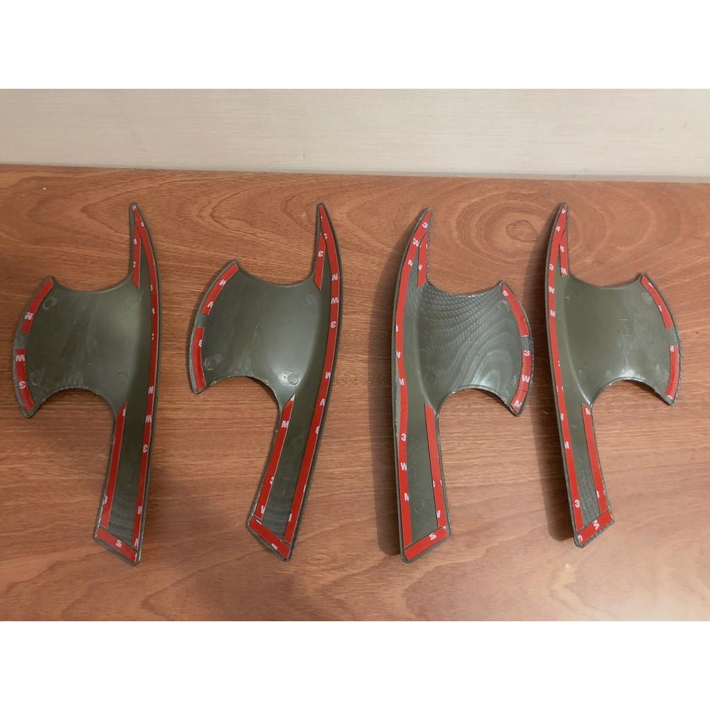 HONDA CRV 2018-2019-2020-2021, Ốp Hõm Cửa Xe Mẫu Cacbon 4 Chi Tiết